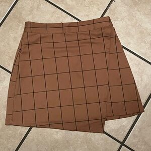 Forever 21 brown mini skirt S